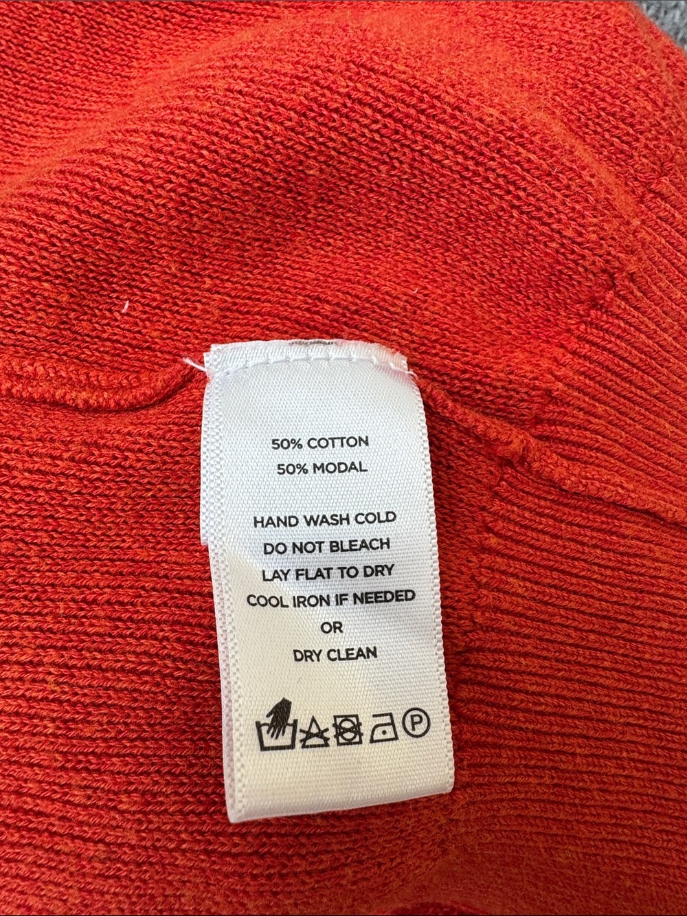 Lilla P Red V-Neck Pullover Sweater View 4